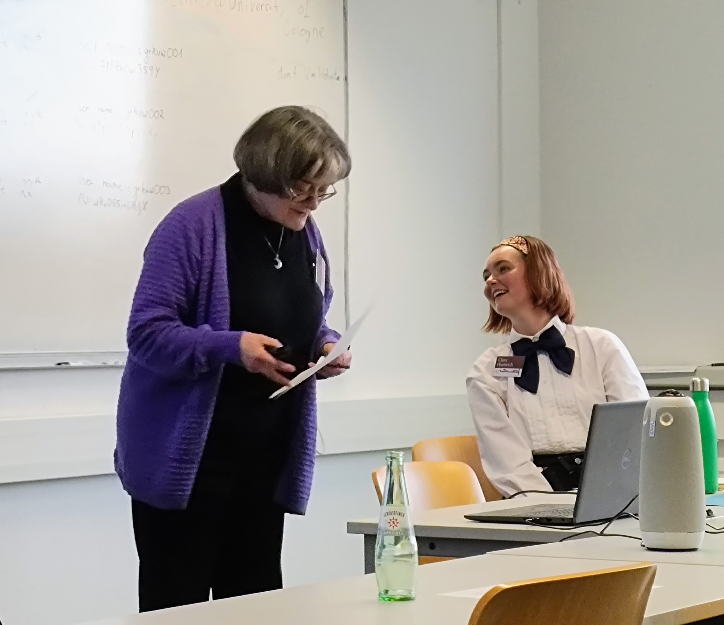 Dorothea Kullman and Clara Humrich