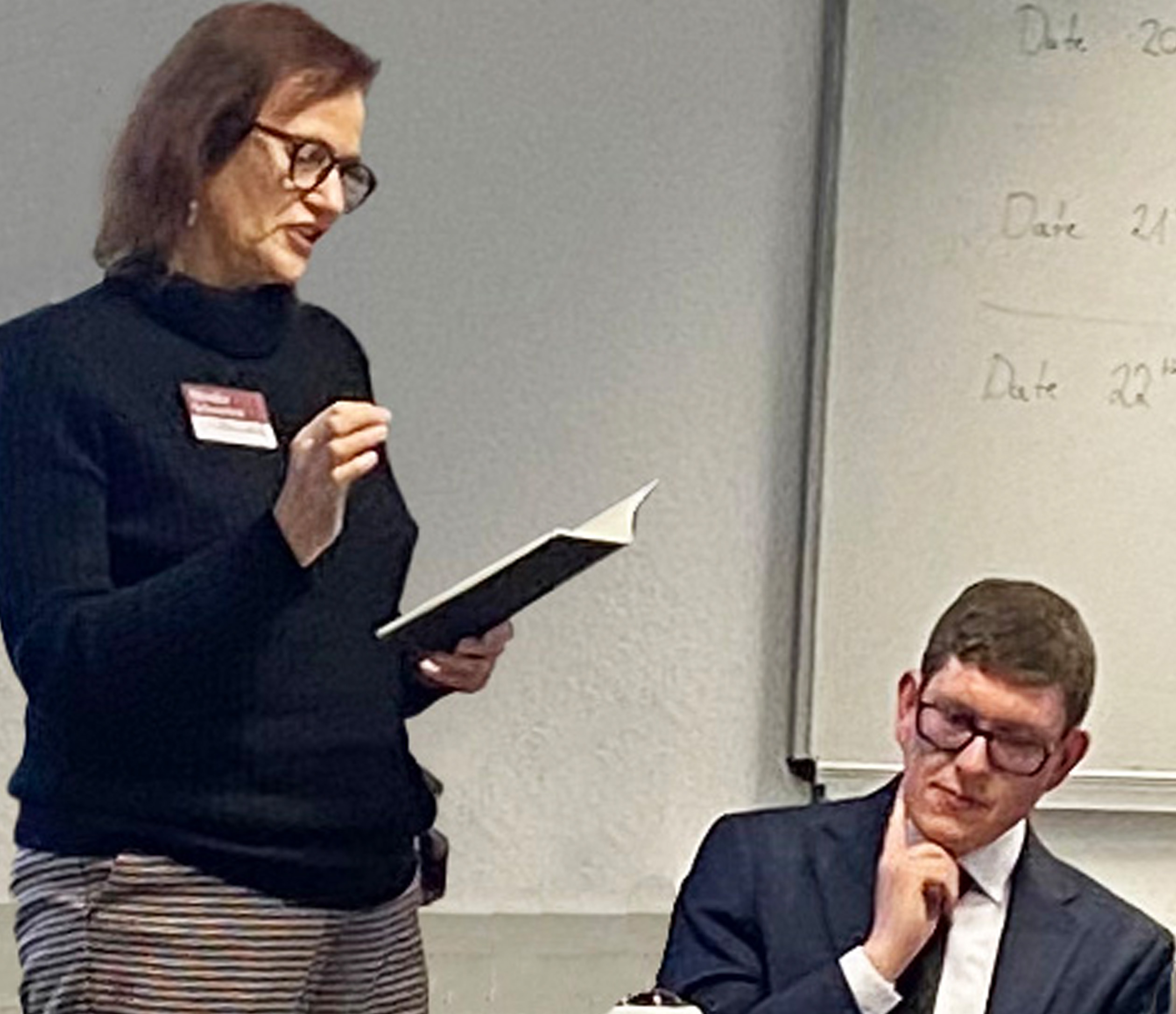 Monika Schausten and Greg Carrier