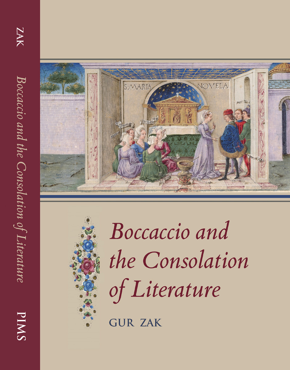 book jacket Boccaccio and the Consolation of Literature