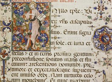 page from a medieval manuscript