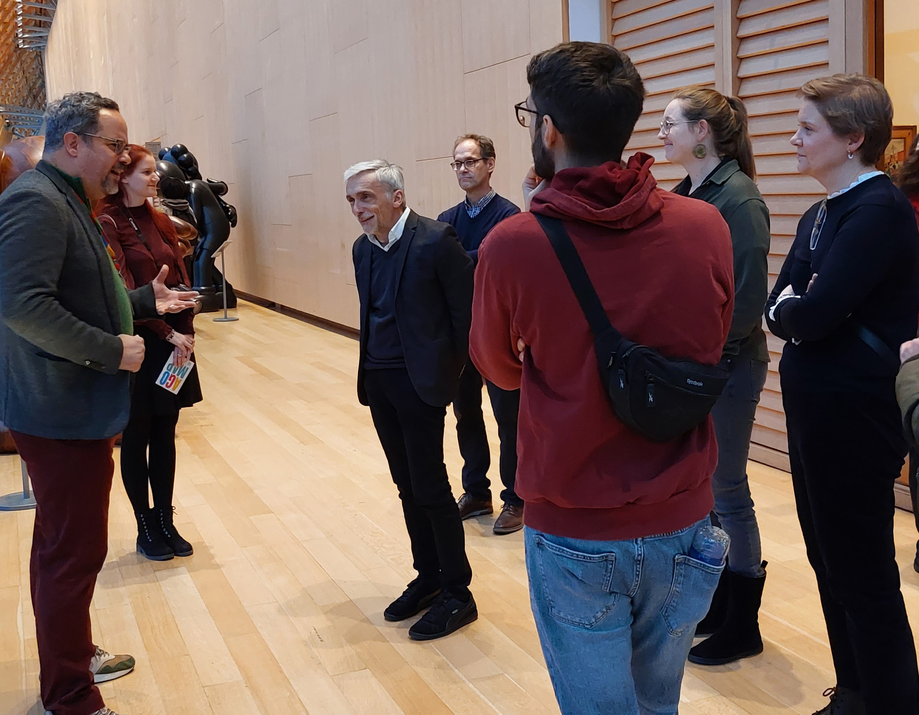 Cologne-Toronto Colloquium participants at the AGO